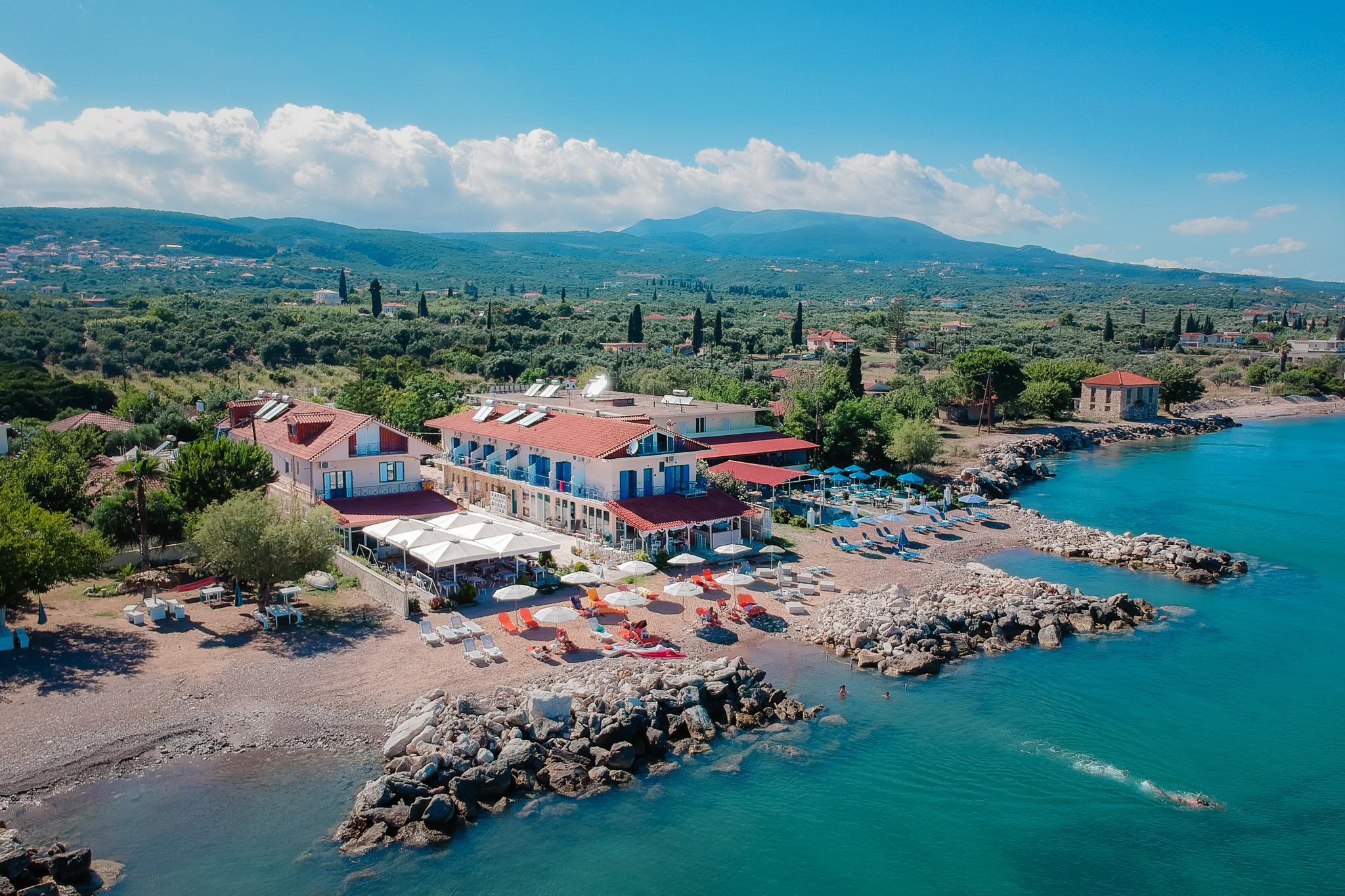 Aggelos Hotel Agios Andreas  Luaran gambar