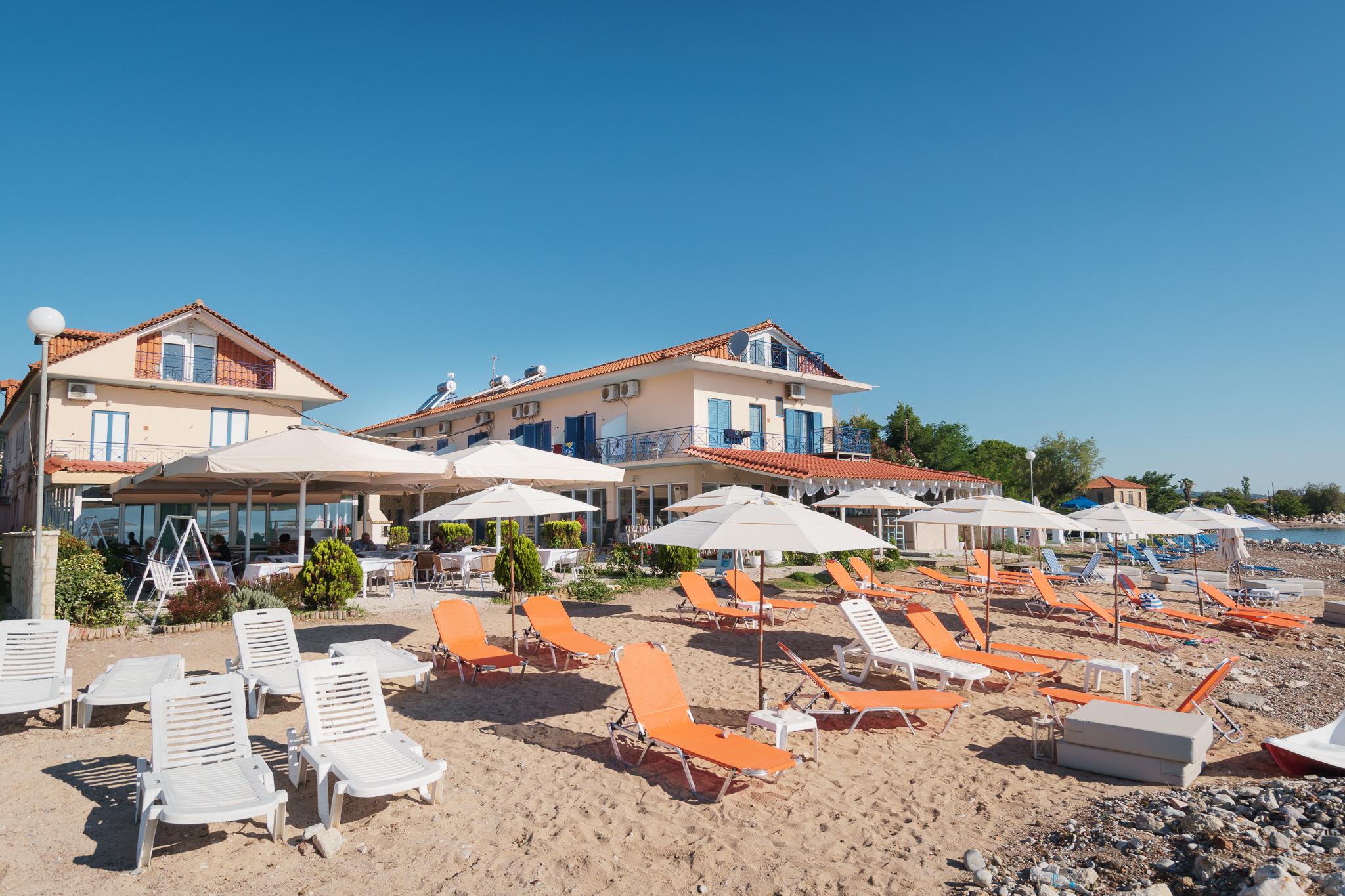 Aggelos Hotel Agios Andreas  Luaran gambar